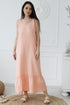 Image 2 of Summer linen dress with a V-neckline and has no sleeves Sheila from Baltic Linen